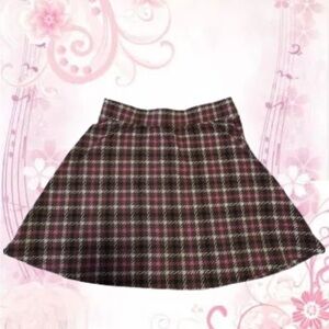 Cute y2k plaid skirt